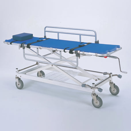 浴室用ストレッチャー アルミ製・担架固定型 トータルロック付 TY217DS-550