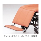 ティルト＆フルリクライニング式車いす  NHR-7 (介助用)