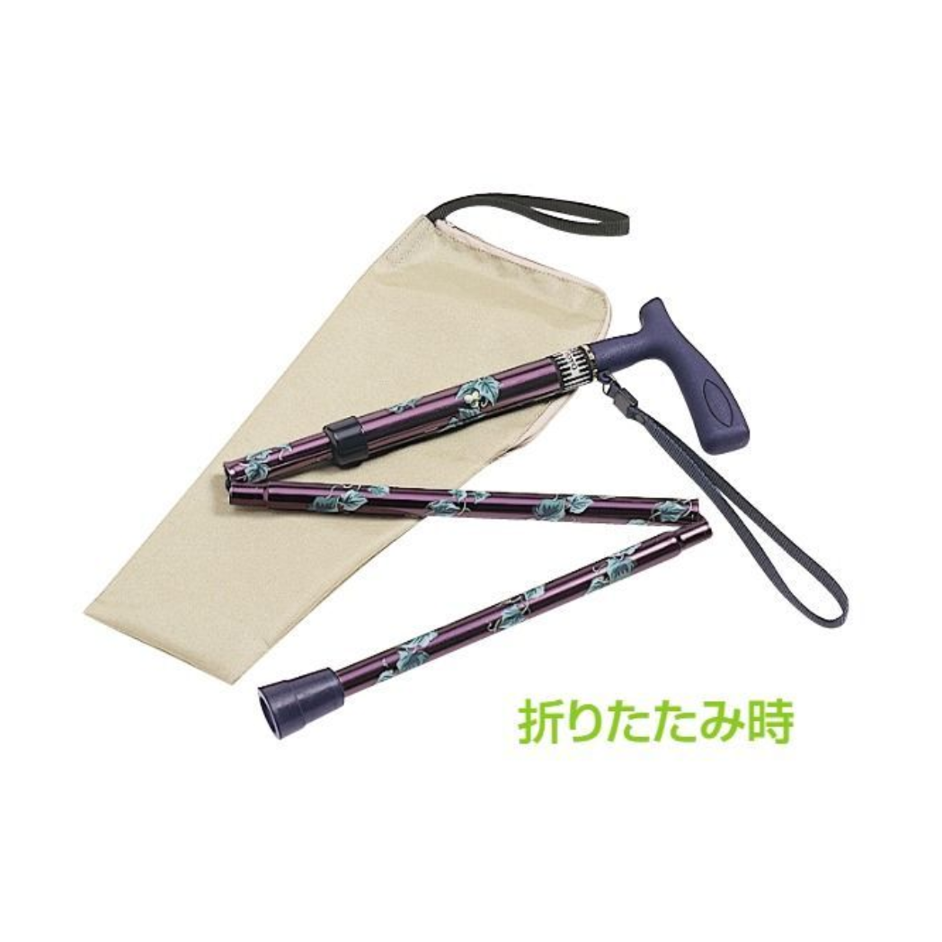 T字杖 まぁべんり プリント柄  TY127S