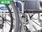 キックル用片がけ用左右連動駐車ブレーキ(右操作用)