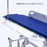 昇降式ストレッチャー サイドレール水平固定タイプ  NBST-211FS-DB (背上げあり)