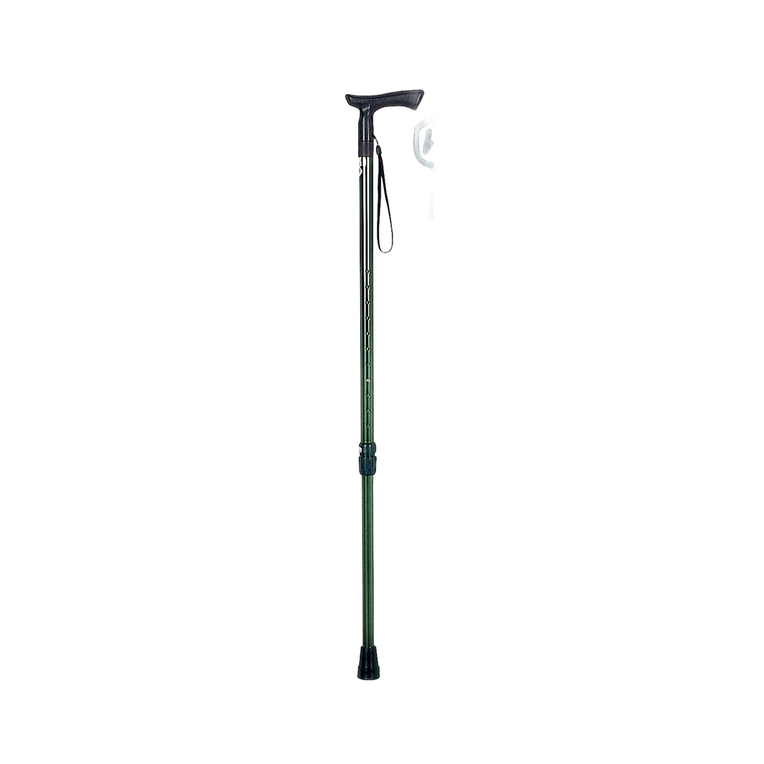 アルミ製T字杖 伸縮式  TY125P