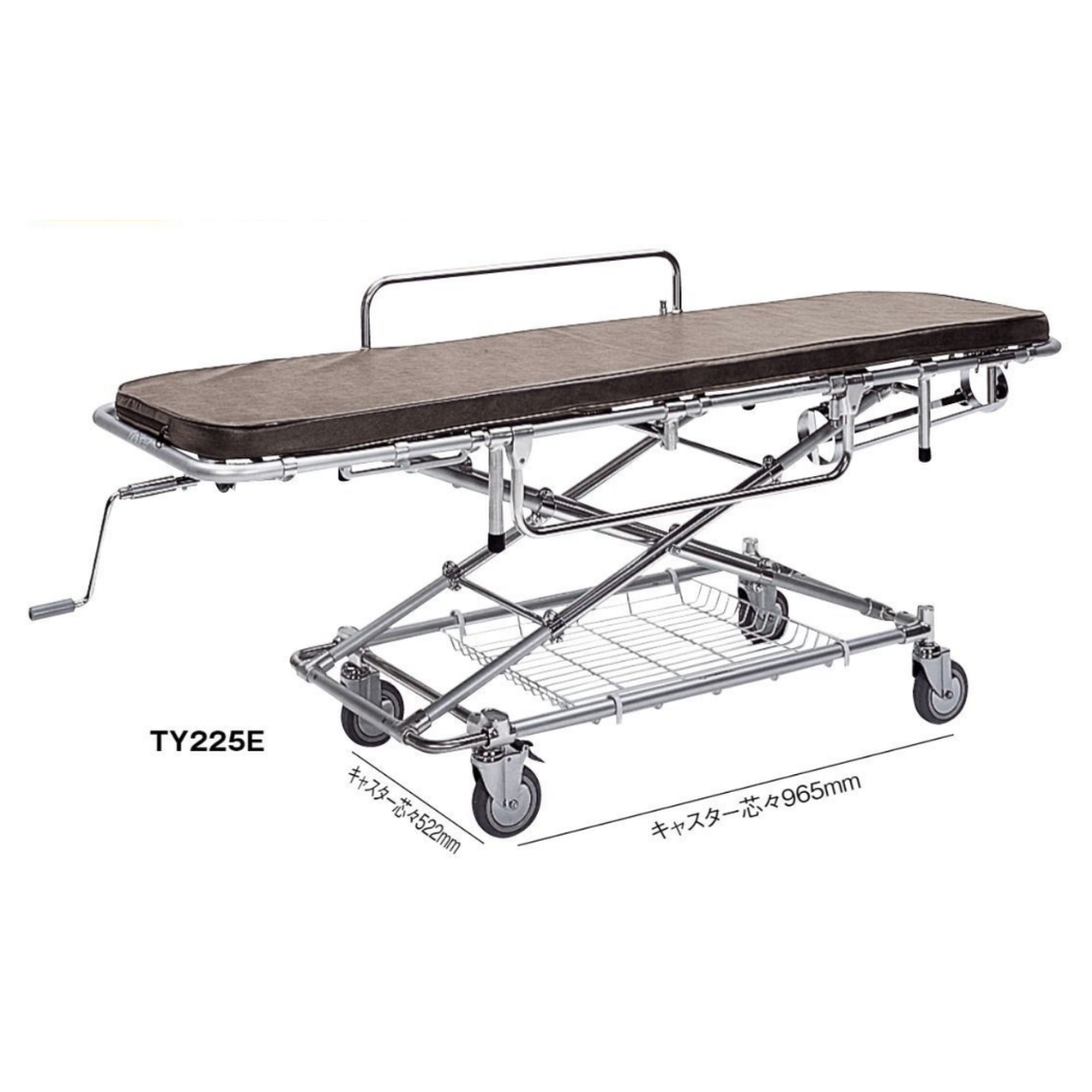 軽量ストレッチャー 担架固定型･Eタイプ  TY225E (背上げなし)